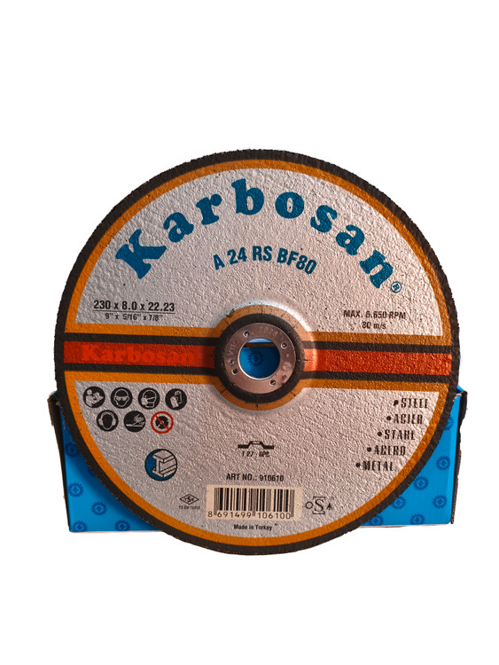 صفحه ساب آهن بزرگ 8*230 مارک کاربوسان ترکیه