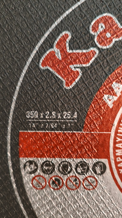 صفحه پروفیل بر استیل 25.4*2.8*350 C