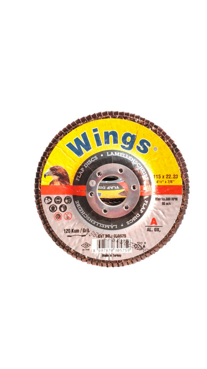 صفحه فلپ دیسک سایز 115*22 مارک وینگز گرید NK120
