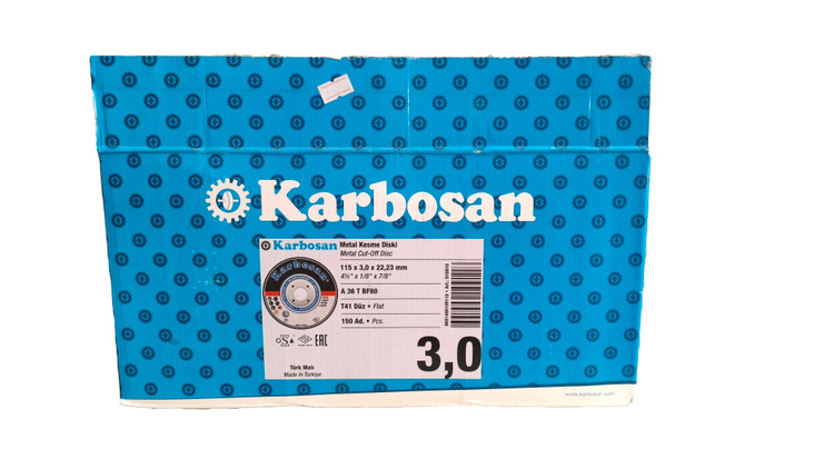 صفحه برش آهن مینی تخت سایز 22 *(3)*115 مارک کاربوسان