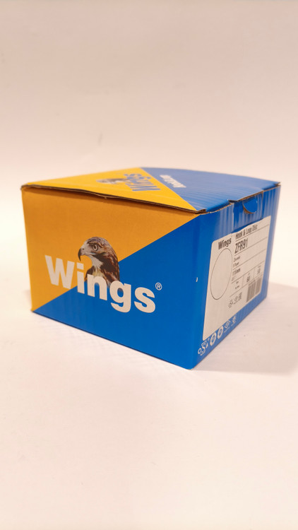 سمباده دیسکی پشت کرکی مینی آبی 115 برند وینگز -گرید ZR 60