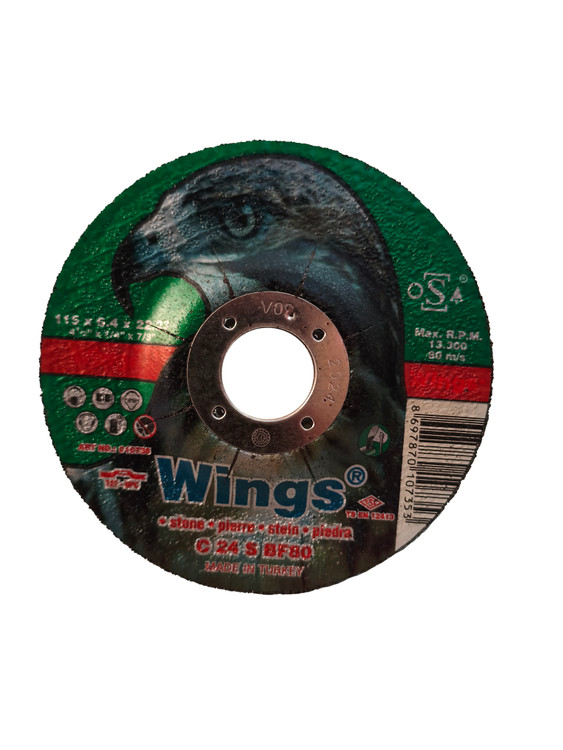 صفحه ساب چدن سایز 115 برند وینگز (عقاب) ساخت ترکیه