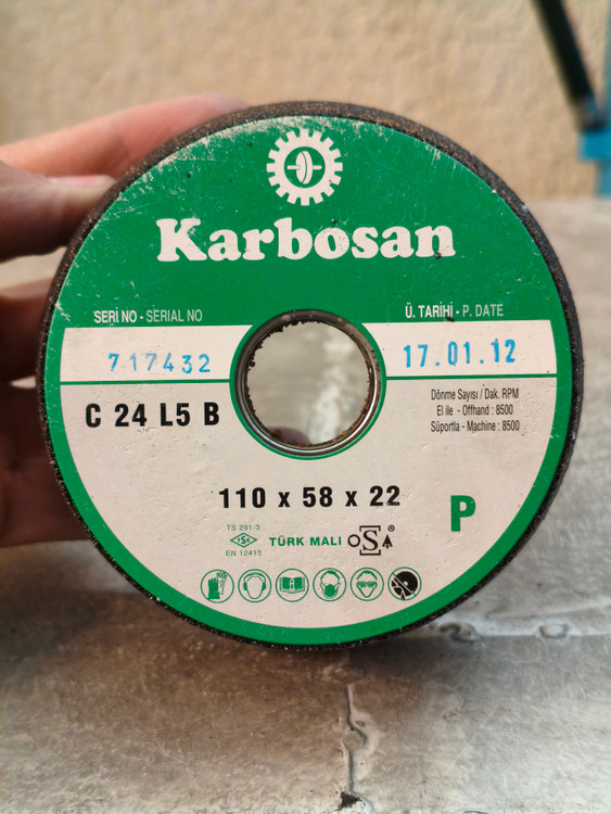 بتن ساب فنجانی سایز 22*58*110 مارک کاربوسان