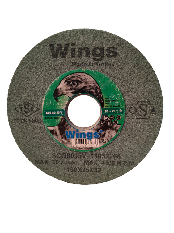 سنک سرامیکی الماسه سایز 150 مدل SCG 80 برند وینگز (عقاب )