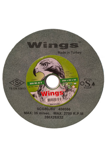 سنک سرامیکی الماسه سایز 250 مدل SCG 80 برند وینگز (عقاب )