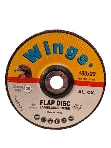 صفحه فلپ دیسک سایز 180 مارک وینگز (عقاب) گرید NK 120