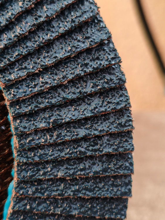 صفحه فلپ دیسک آبی سایز 115 مارک وینگز گرید ZR 120